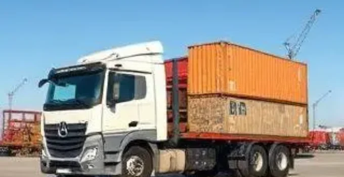 caminhão com sebo