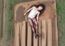 corpo em decomposição