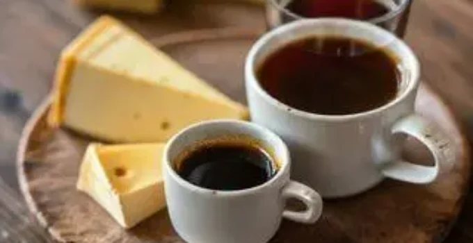 experiência sensorial de harmonização de cafés e queijos