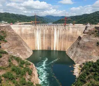 barragens de Pedreira e Amparo