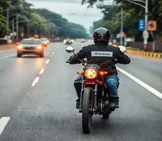 motociclista que acelerou a 280 km/h