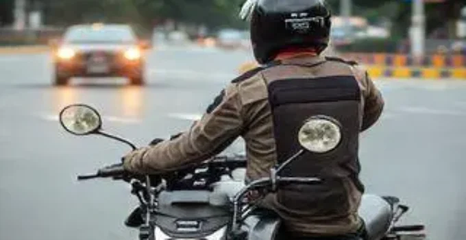 motociclista a 280 km/h