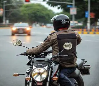 motociclista a 280 km/h