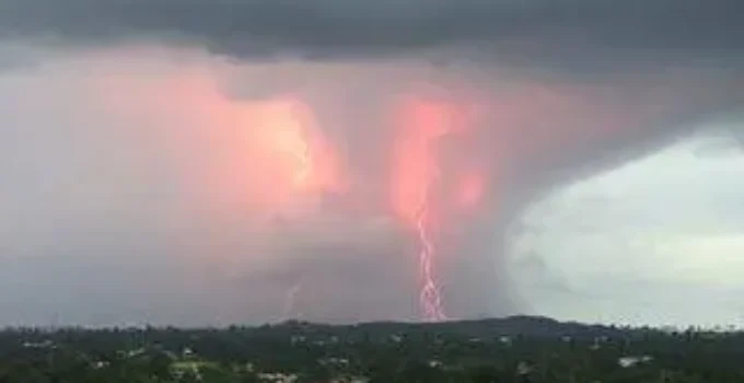 alerta de tempestade