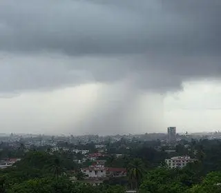 alerta laranja de tempestade