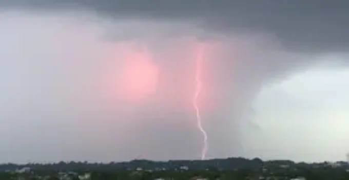 alerta amarelo de tempestade em Campinas
