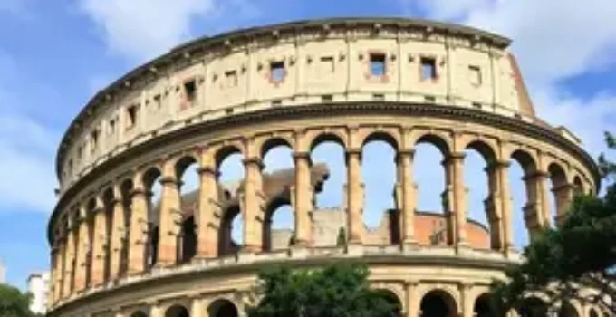 mapeamento do Coliseu de Roma