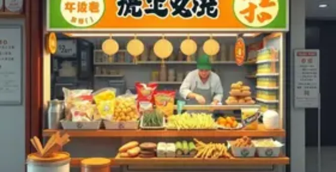 indústria de snacks
