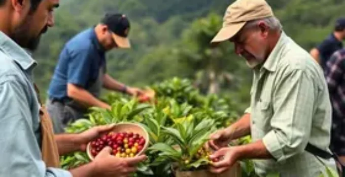 produtores de café de Serra Negra