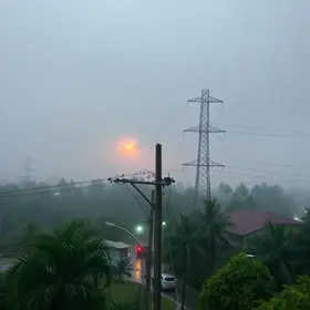 alerta amarelo de chuvas intensas