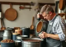 oficina de torra de café