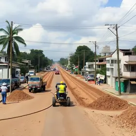 inauguração da estrada de rodagem entre Amparo e Jaguary