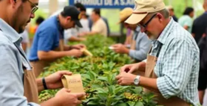 produtores de cafés do Circuito das Águas