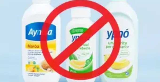 suspensão de produtos da Ypê