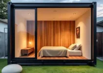 casa de 2 quartos em contêiner
