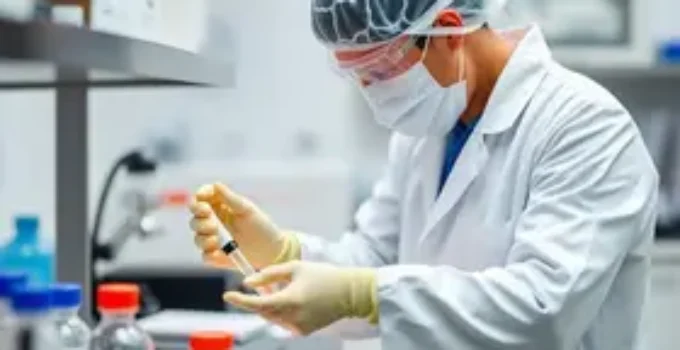 técnico de laboratório