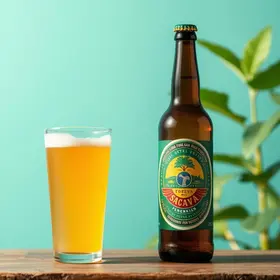 cerveja de mandioca