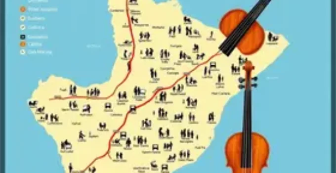 Mapa das Orquestras de Viola Caipira