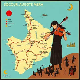 Mapa das Orquestras de Viola Caipira