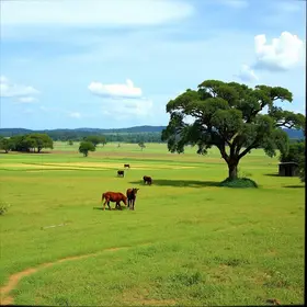 fazendas de O Rei do Gado