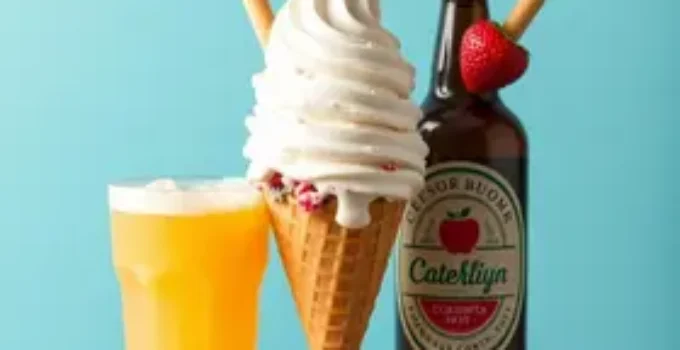 combinações de sorvete e cerveja