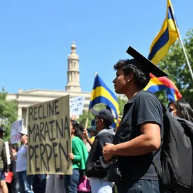 protesto na Fapesp