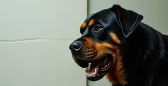 ataque de rottweilers