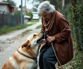 idosa atacada por cães em Amparo