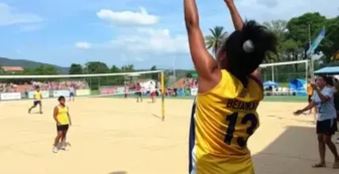 Amparo na final da Copa Itatiba de Voleibol
