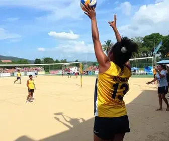 Amparo na final da Copa Itatiba de Voleibol