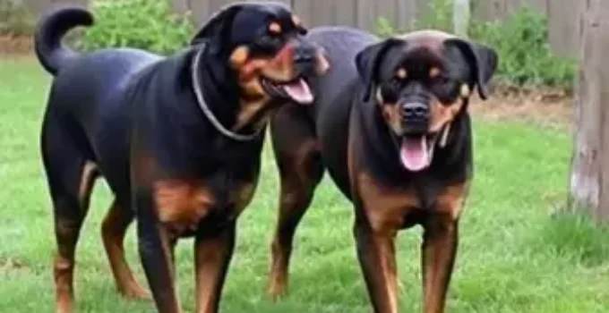 Idosa atacada por Rottweilers