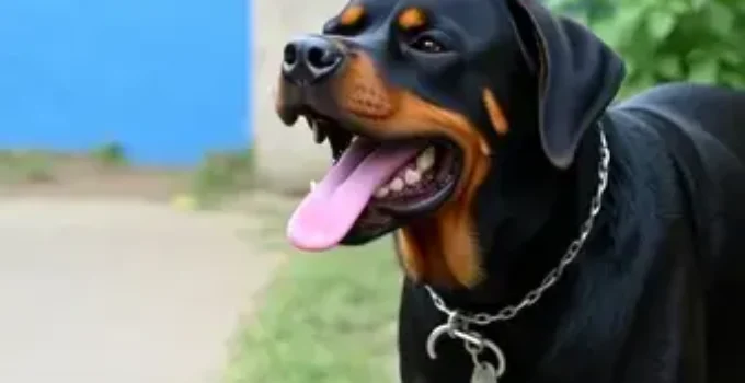 ataque de Rottweilers