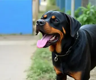 Rottweilers atacam idosa